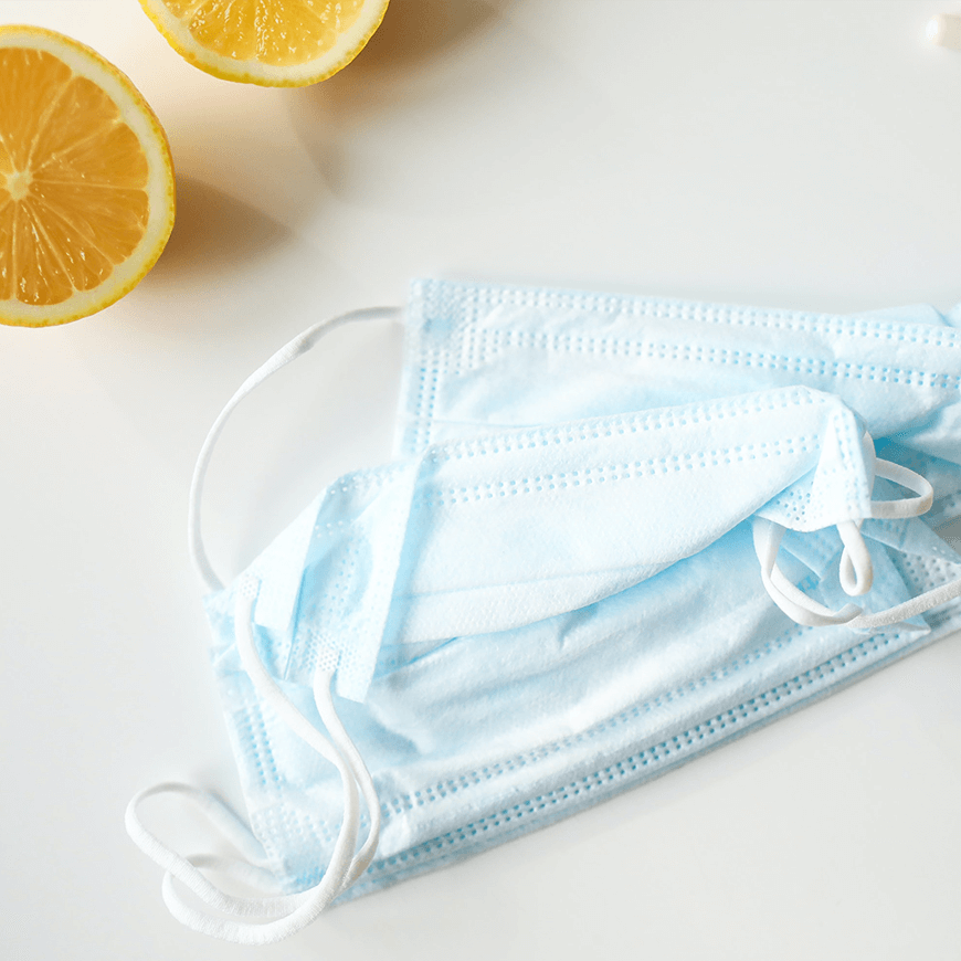 Non Woven Elastic Face Mask